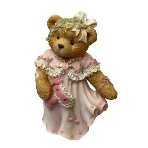Vintage 1995 Cherished Teddies Marian 156442 You're The Hero Of My Heart Bear
